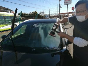 死神コーティング-車ガラス磨き-00